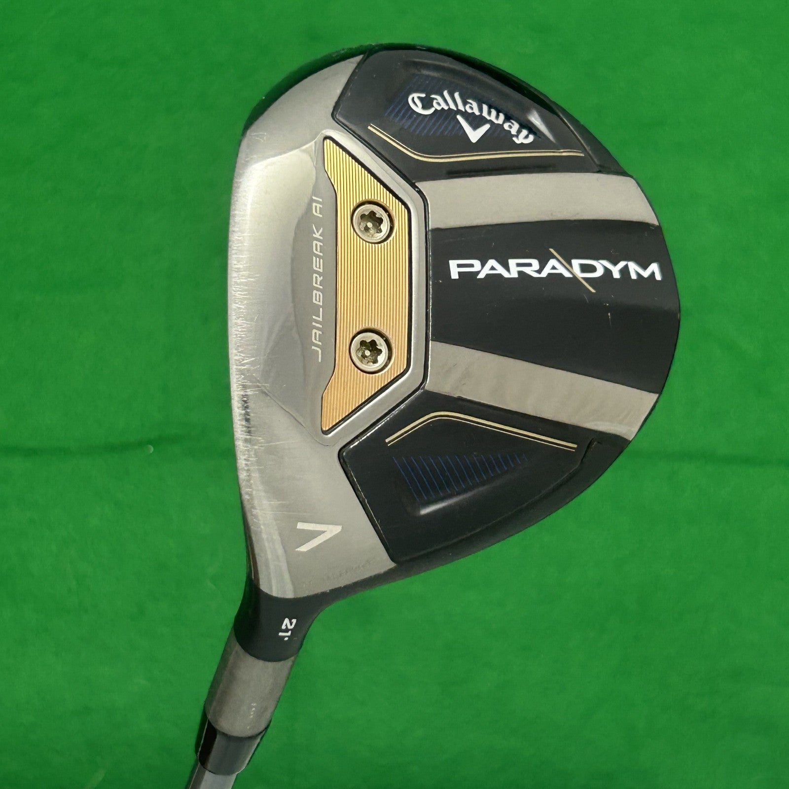 Left Hand Callaway Paradym 7 Wood Project X HZRDUS Silver 60 Regular Flex +HC
