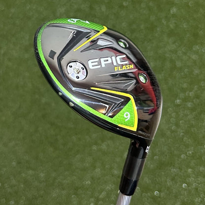 Callaway Epic Flash 9 Wood Project X EvenFlow Riptide 55 Senior Flex +HC