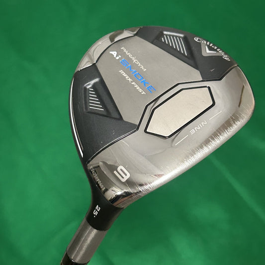 Callaway AI Smoke Max Fast 9 Wood Mitsubishi Tensei Blue/Silver Senior Flex +HC