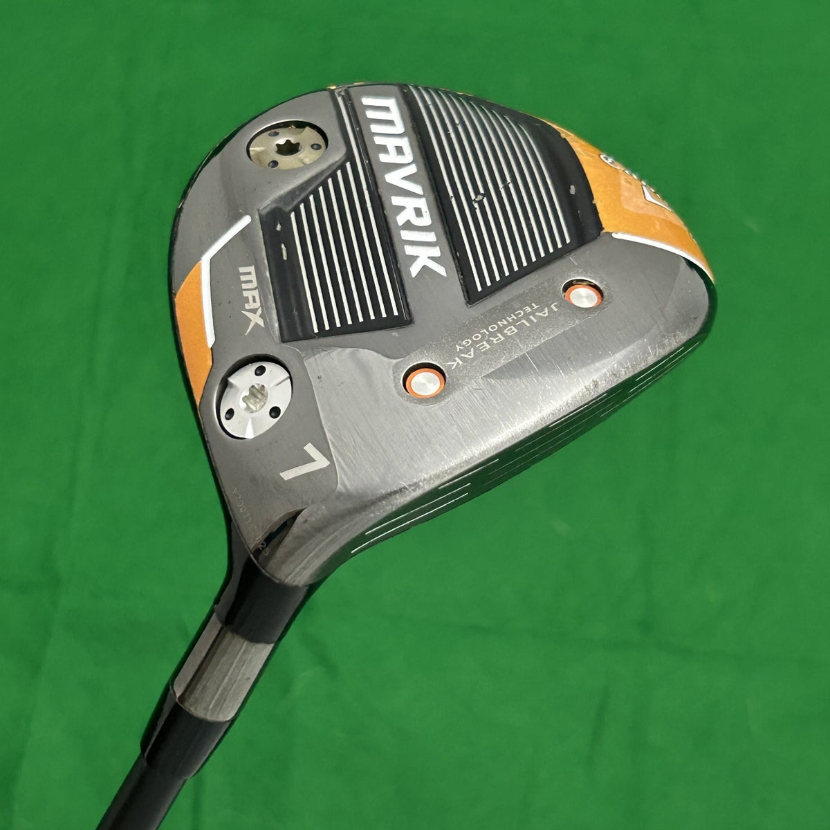 Callaway Mavrik Max Fairway 7 Wood UST Mamiya Helium Black 5 Senior +HC