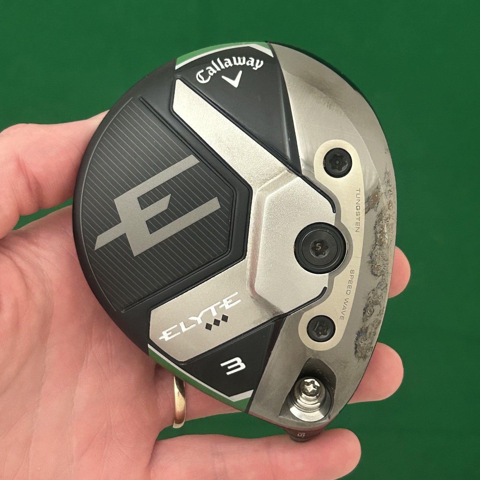 Callaway Elyte Triple Diamond 3 Wood (15*) - Club Head & Cover Only