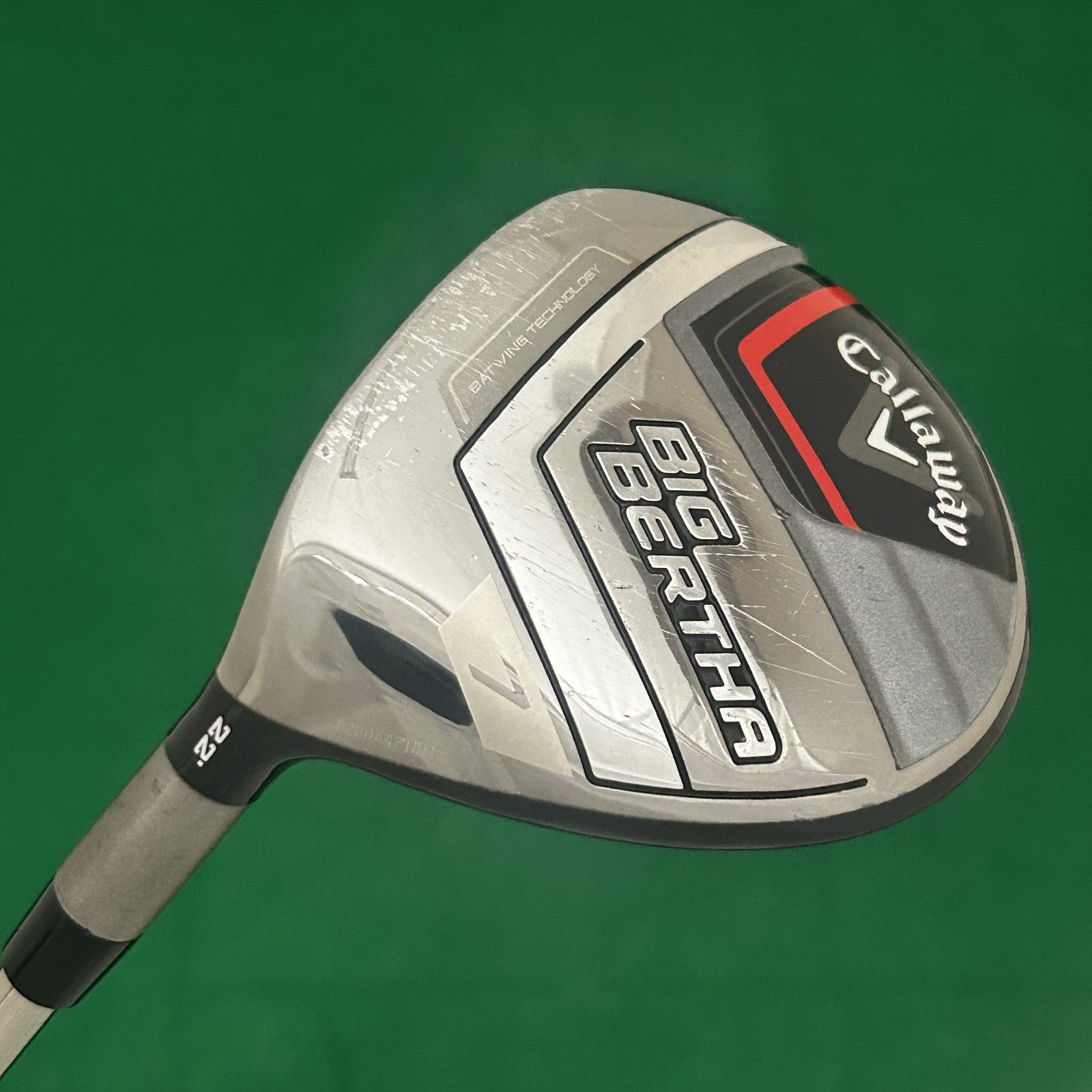 Callaway 2023 Left Handed Big Bertha 7 Wood RCH 55 Regular Flex Shaft +HC