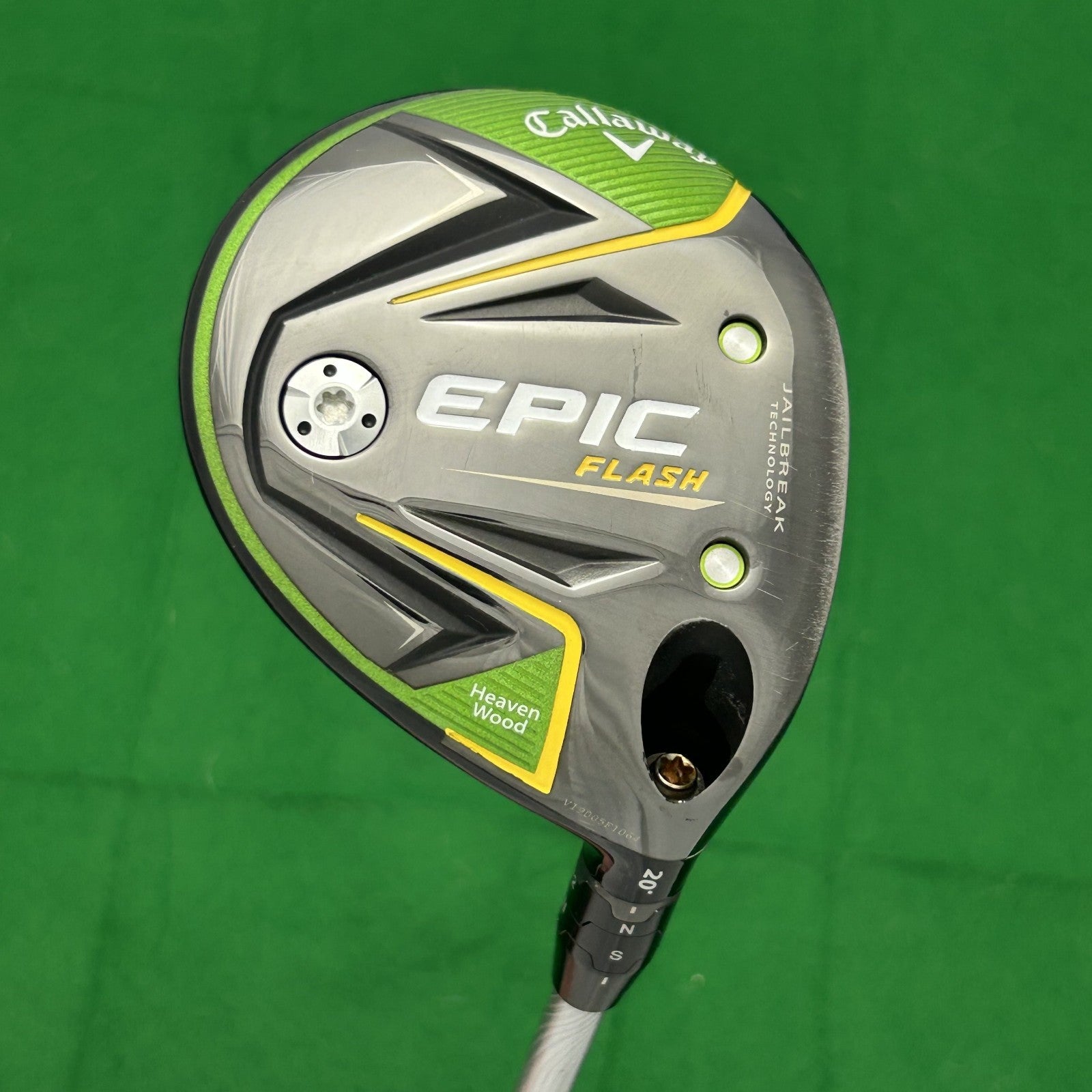 Callaway Epic Flash Heavenwood Project X EvenFlow Green 65 Stiff Flex +HC