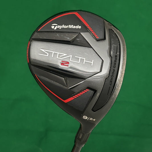 TaylorMade Stealth 2 Fairway 9 Wood Mitsubishi Kai'li Red 60 Regular Flex