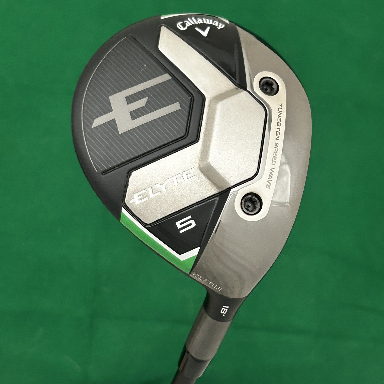MINT Callaway Elyte 5 Wood Fujikura Ventus VeloCore+ Black 7 Stiff Flex +HC