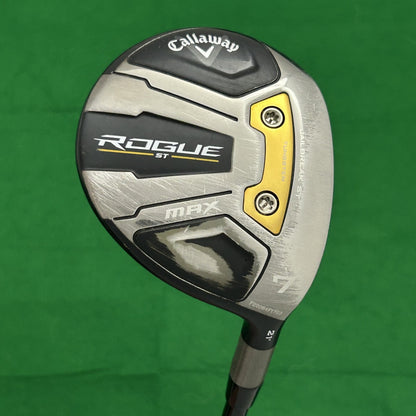 Callaway Rogue ST Max Fairway 7 Wood Mitsubishi Tensei AV Blue 65 Stiff +HC