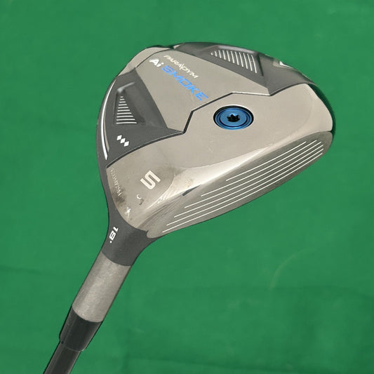 Callaway AI Smoke Triple Diamond 5 Wood Ventus VeloCore Black 7X Extra Stiff +HC