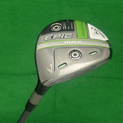 Callaway Epic Max Fairway 7 Wood Project X HZRDUS Smoke iM10 60 Stiff +HC