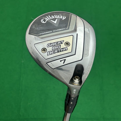 Callaway 2023 Great Big Bertha Fairway 7 Wood UST Mamiya Helium 4 Senior +HC