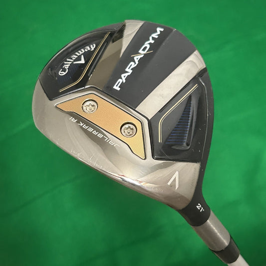 LH Callaway Paradym 7 Wood Aldila Ascent PL Blue 50 Regular Flex Shaft +HC