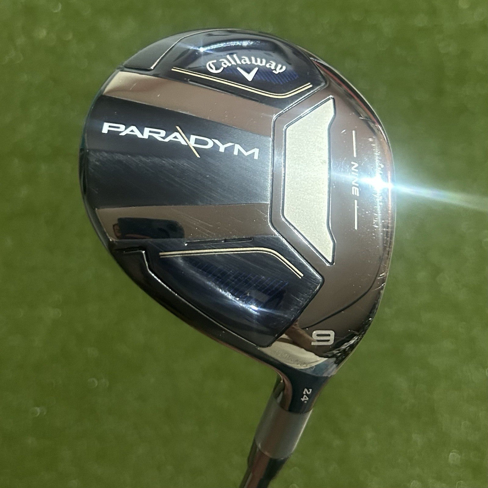 Near Mint Callaway Paradym 9 Wood Mitsubishi Tensei Blue 65 Stiff Flex Shaft +HC