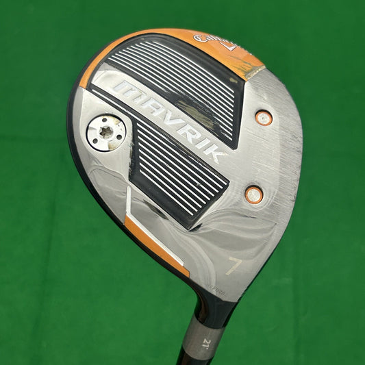 Callaway Mavrik 7 Wood Project X HZRDUS T800 Orange 65 Senior Flex Shaft +HC