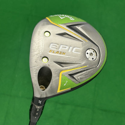 Left Handed Callaway Epic Flash 7 Wood Mitsubishi Tensei AV Blue 75 Stiff Flex