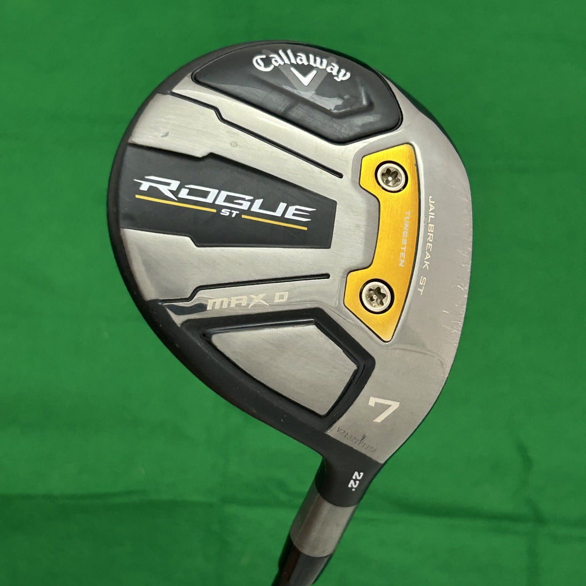 Callaway Rogue ST Max D Fairway 7 Wood Project X Cypher Black 40 Senior +HC
