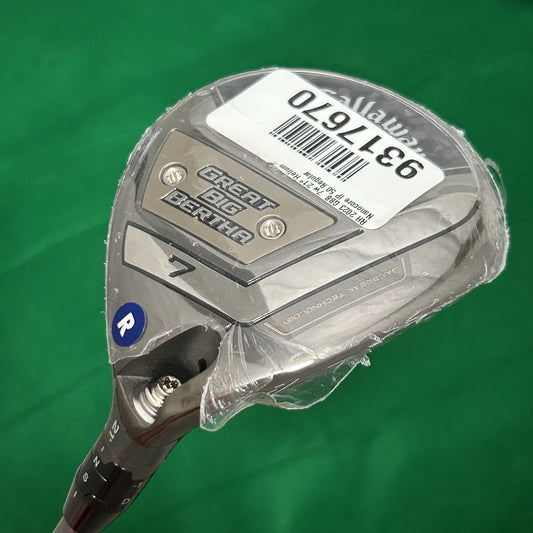NEW Callaway 2023 Great Big Bertha 7 Wood UST Helium 50 Regular Flex Shaft +HC