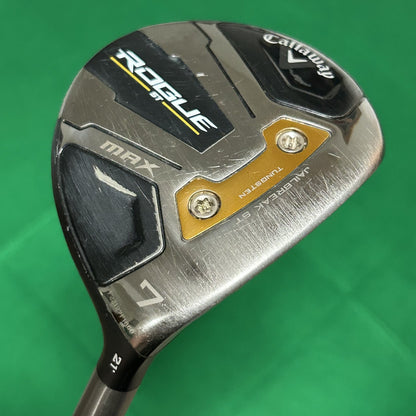 Callaway Rogue ST Max 7 Wood Mitsubishi Tensei AV White 75 Stiff Flex Shaft +HC