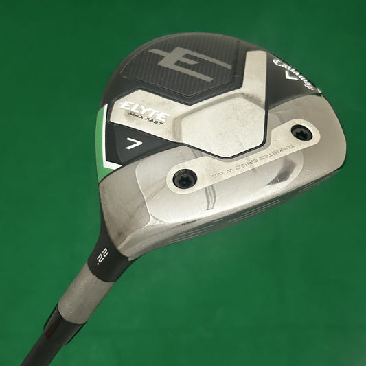 Callaway Elyte Max Fast 7 Wood Mitsubishi Vanquish PL 40 Senior Flex Shaft +HC