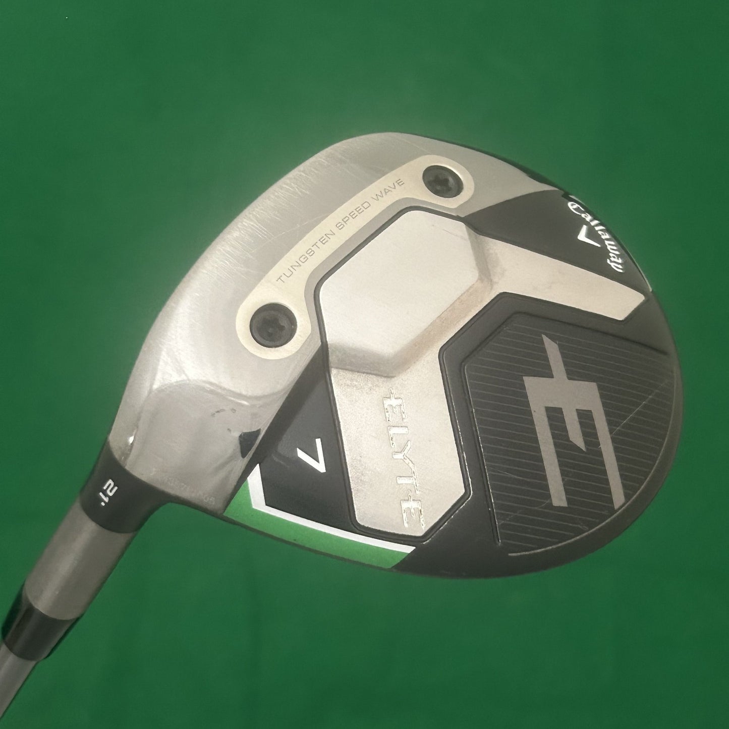 Callaway Elyte Left Handed 7 Wood Project X Denali Charcoal 60 Regular Flex +HC