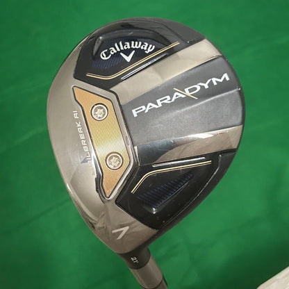 LH Callaway Paradym 7 Wood Aldila Ascent PL Blue 50 Regular Flex Shaft +HC