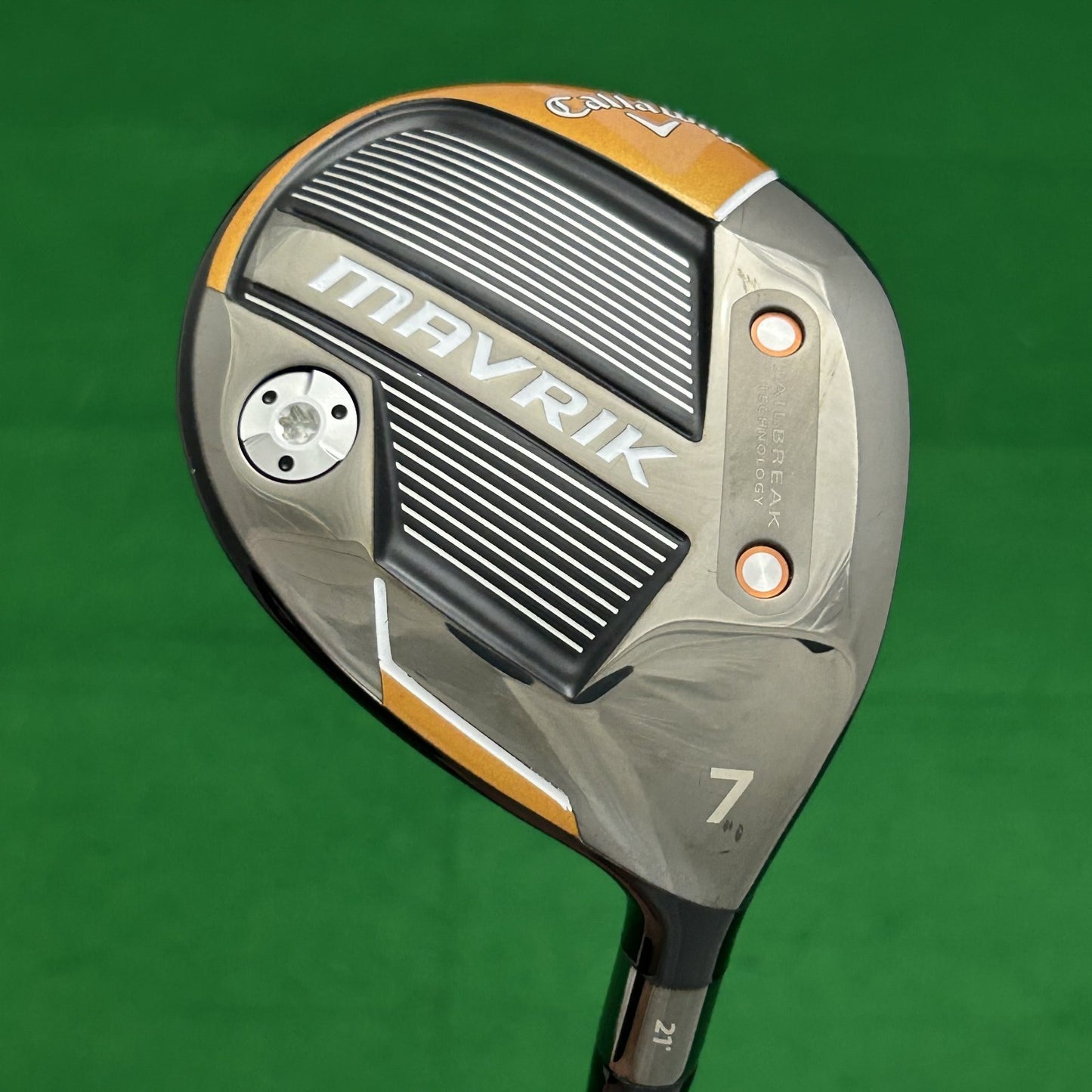 Callaway Mavrik 7 Wood UST Helium Black 5 Senior Flex Shaft +HC