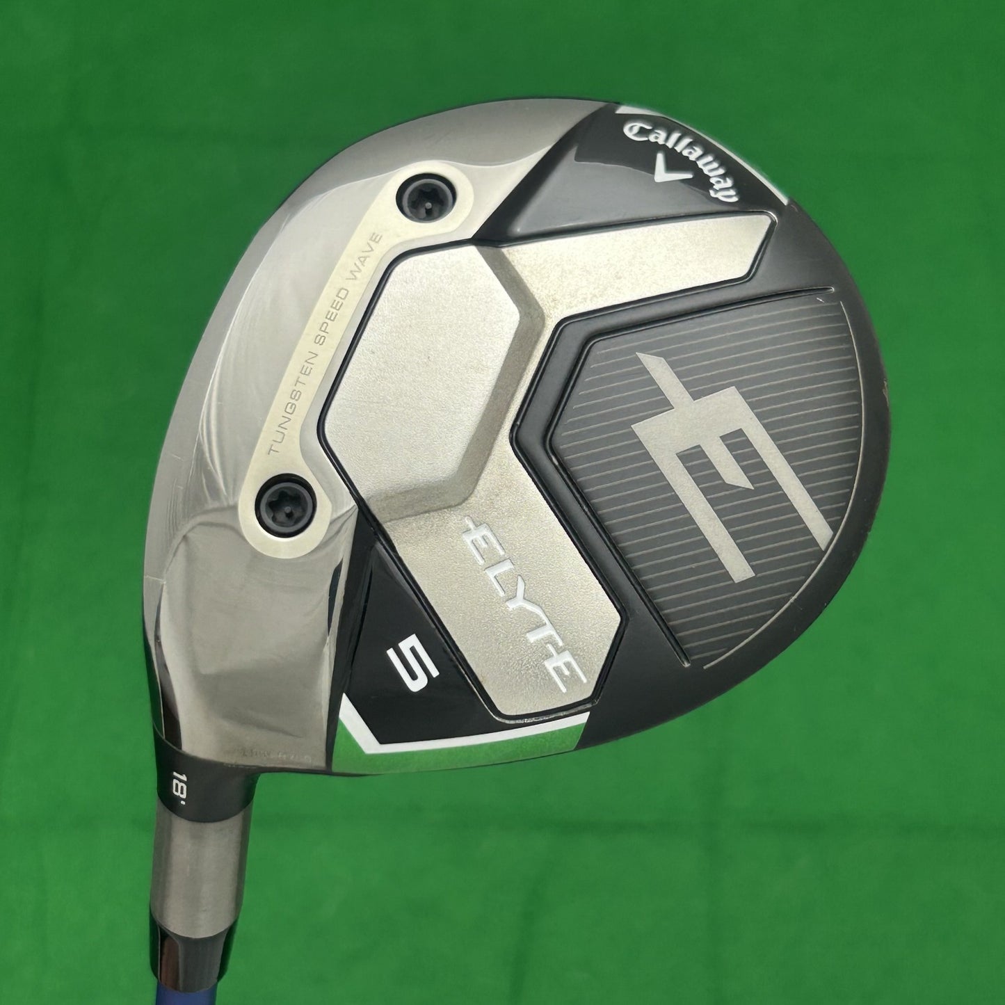 Callaway Elyte Left Hand 5 Wood (18*) Ventus VeloCore+ Blue 7S Stiff Flex +HC