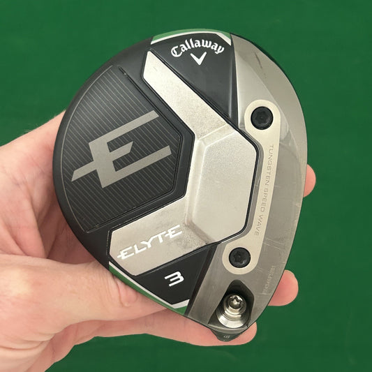 Callaway Elyte 3 Wood (15*) - Club Head & Cover Only