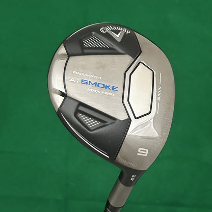 Callaway AI Smoke Max Fast 9 Wood Project X Cypher Black 50 Senior Flex +HC
