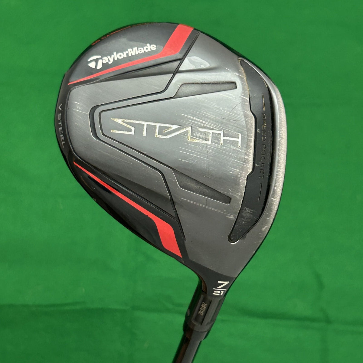 TaylorMade Stealth Fairway 7 Wood Fujikura Ventus Red 5 Senior