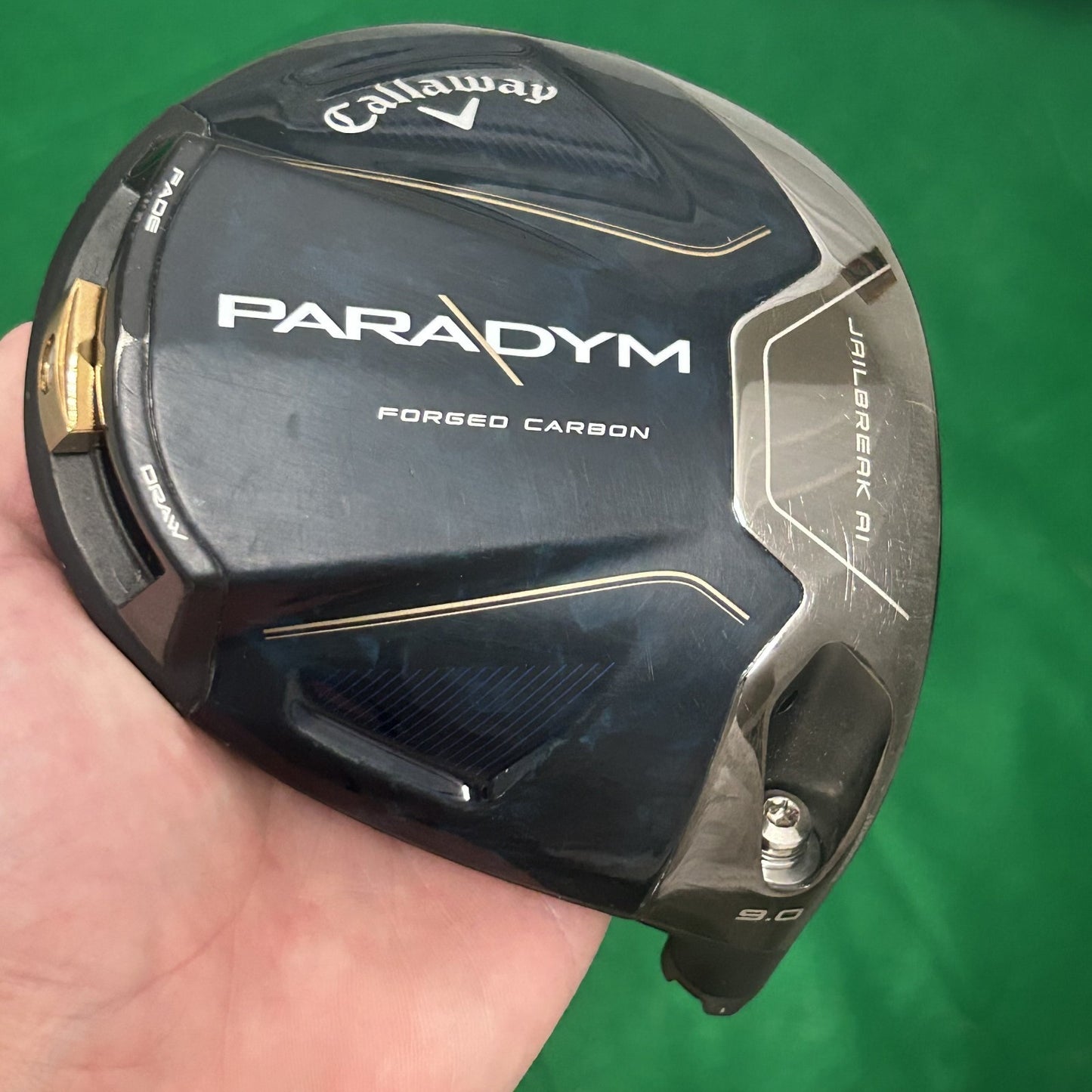 Callaway Paradym Driver 9* Club Head & Cover Only