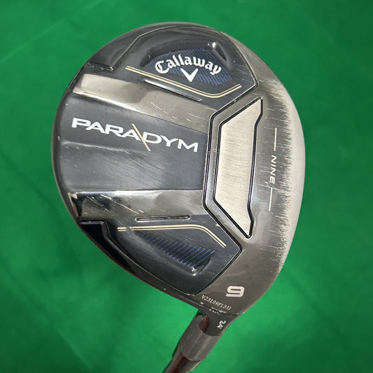 Callaway Paradym 9 Wood Kai'li Dark Waves White 70 Stiff Flex Shaft +HC