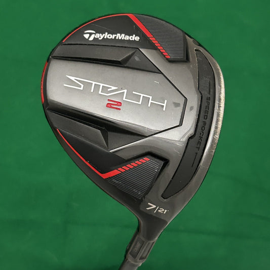TaylorMade Stealth 2 Fairway 7 Wood HZRDUS Smoke Black 70 Extra Stiff Flex Shaft