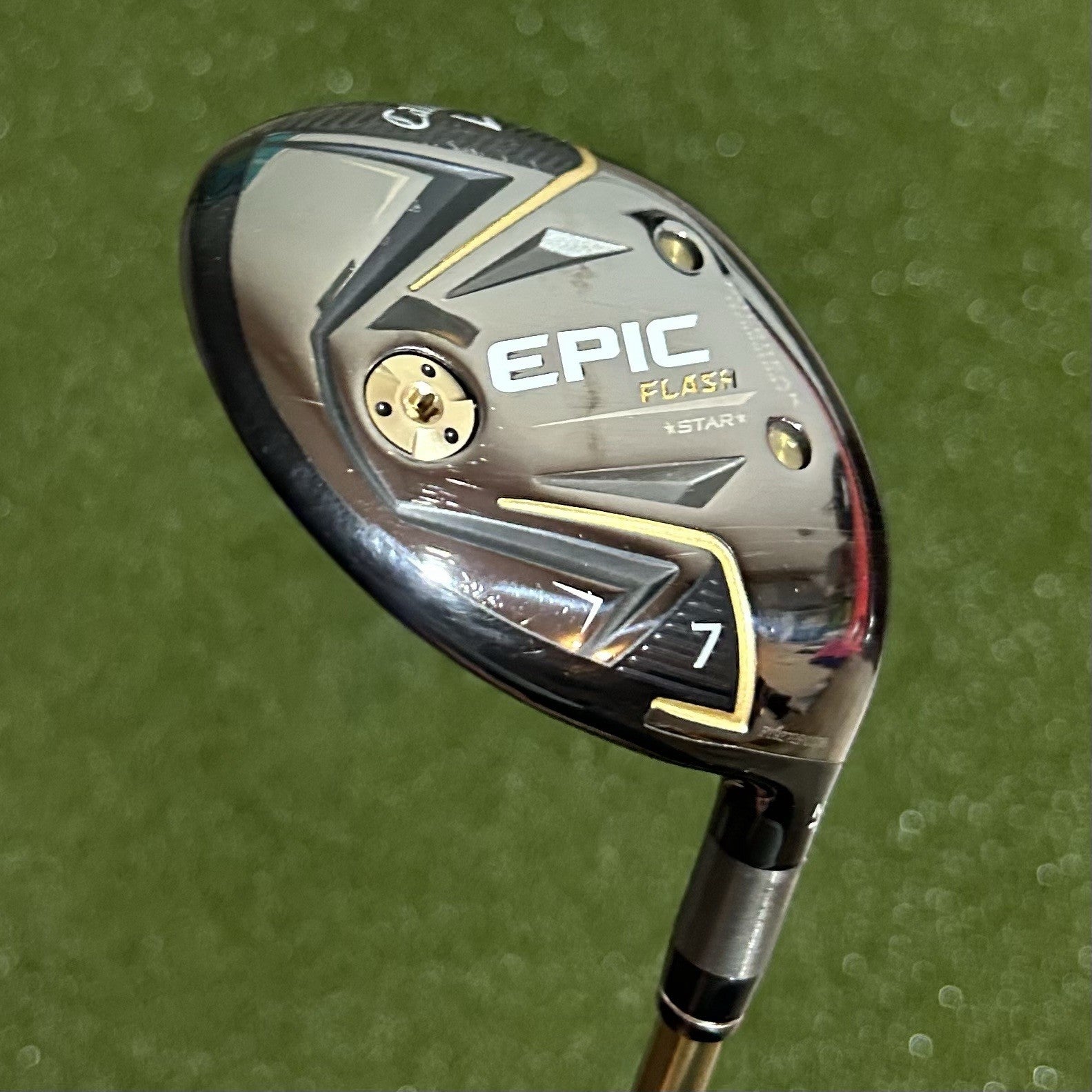 Callaway Epic Flash Star 7 Wood UST ATTAS Speed 40 Stiff Flex Shaft +HC