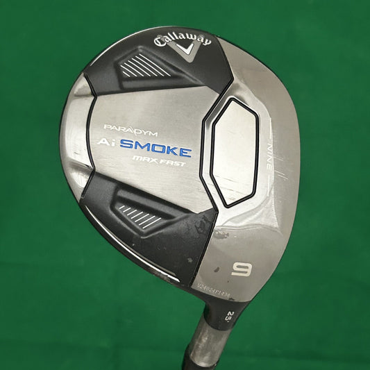 Callaway AI Smoke Max Fast 9 Wood Aldila Green NV 55 Senior Flex +HC