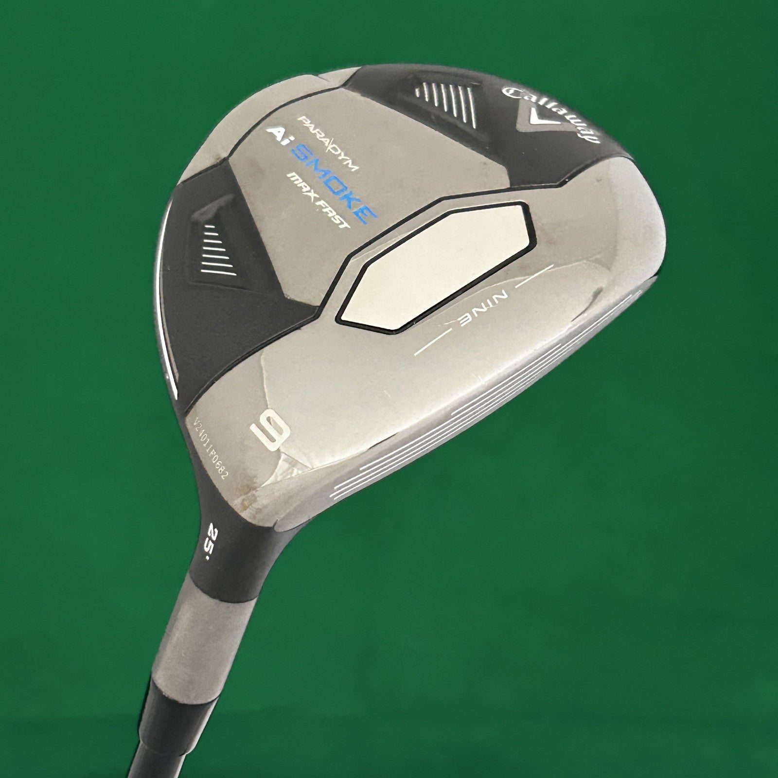 Callaway AI Smoke Max Fast 9 Wood Mitsubishi Tensei Blue/Silver Senior Flex +HC