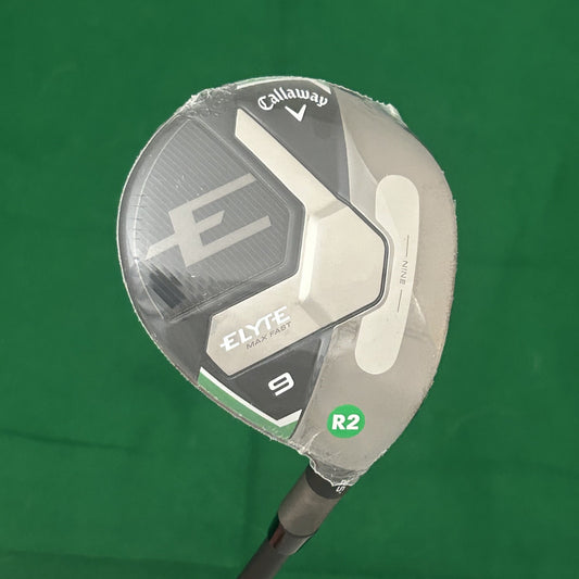 NEW Callaway Elyte Max Fast 9 Wood Mitsubishi Vanquish PL 40 Senior Flex +HC