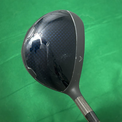 LH Callaway Paradym 7 Wood Aldila Ascent PL Blue 50 Regular Flex Shaft +HC