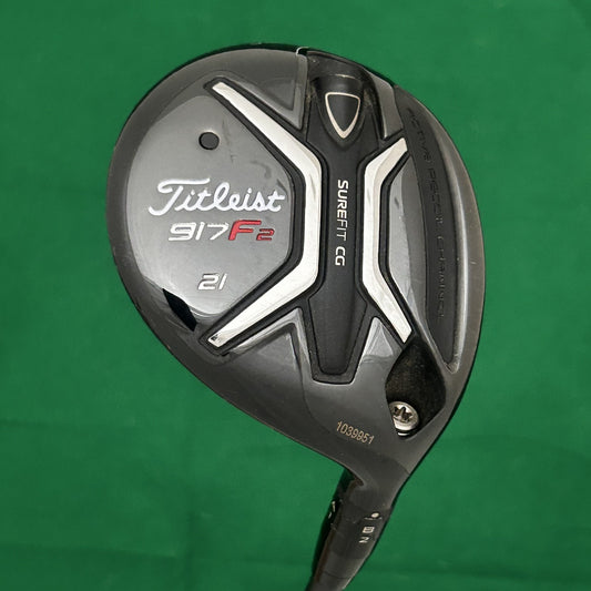 Titleist 917F2 Fairway 7 Wood (21*) Project X HZRDUS Smoke Black 80 Stiff Flex