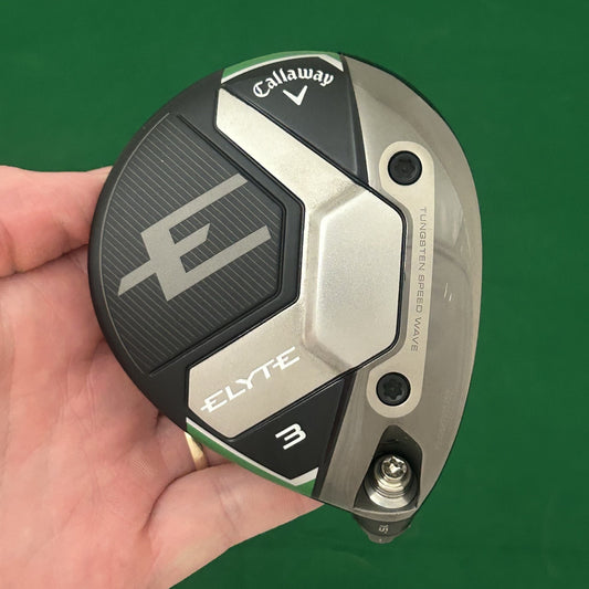 Callaway Elyte 3 Wood (15*) - Club Head & Cover Only
