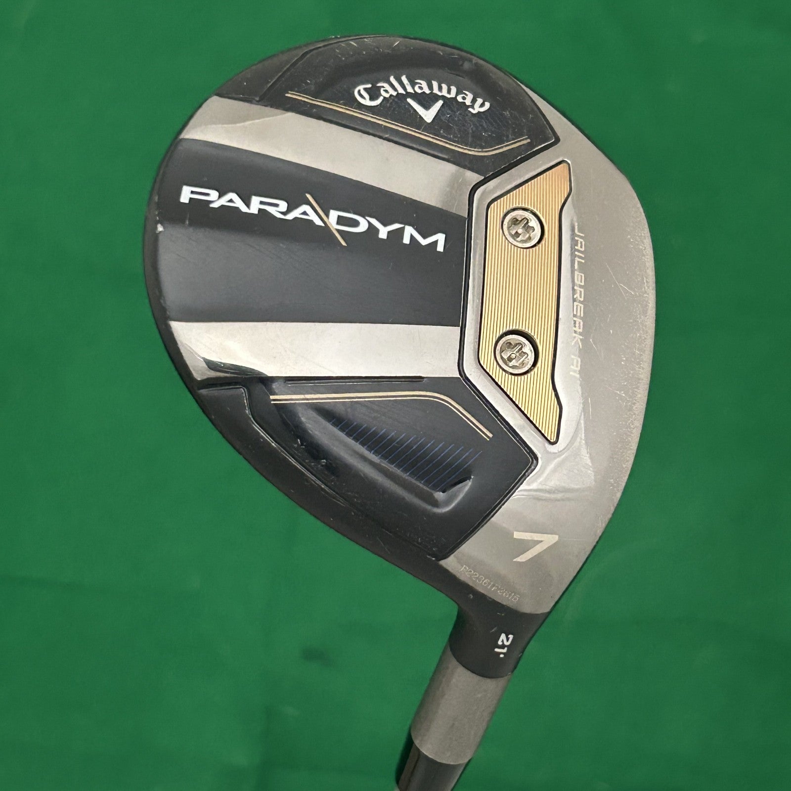 Callaway Paradym 7 Wood Aldila Ascent PL Blue 40 Senior Flex +HC