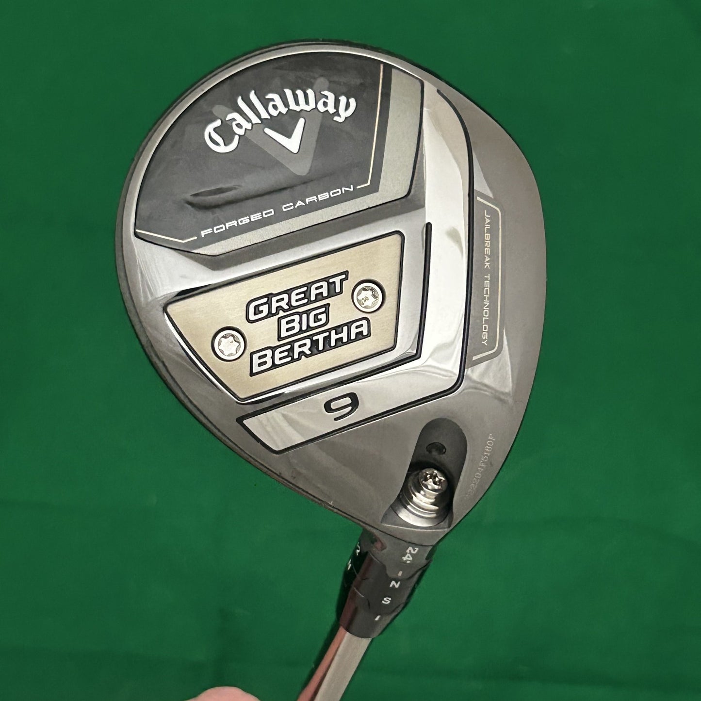 Callaway 2023 Great Big Bertha 9 Wood Callaway RCH 65i Regular Flex