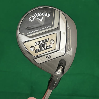 Callaway 2023 Great Big Bertha 9 Wood Callaway RCH 65i Regular Flex