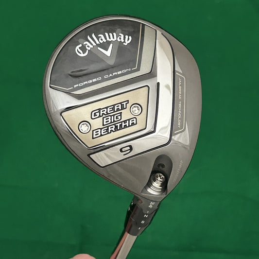 Callaway 2023 Great Big Bertha 9 Wood Callaway RCH 65i Regular Flex