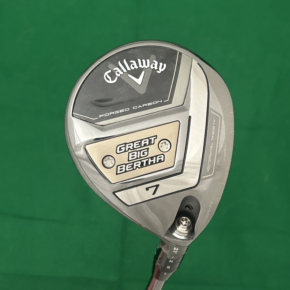 Callaway 2023 Great Big Bertha Fairway 7 Wood UST Mamiya Helium 5 Regular +HC