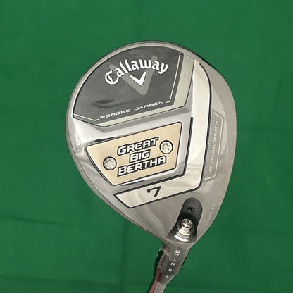 Callaway 2023 Great Big Bertha Fairway 7 Wood UST Mamiya Helium 5 Regular +HC