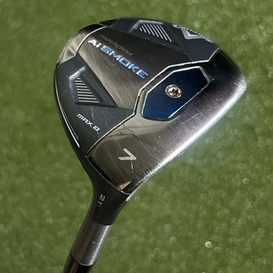 Callaway AI Smoke Max D 7 Wood Mitsubishi Kai’li Blue 60 Stiff Flex Shaft +HC