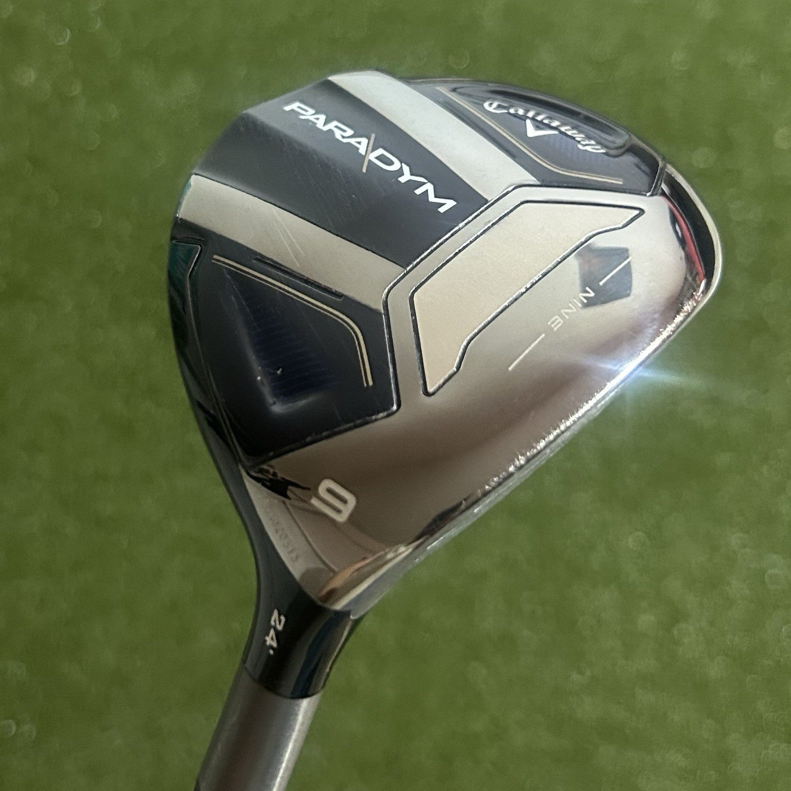 Near Mint Callaway Paradym 9 Wood Mitsubishi Tensei Blue 65 Stiff Flex Shaft +HC