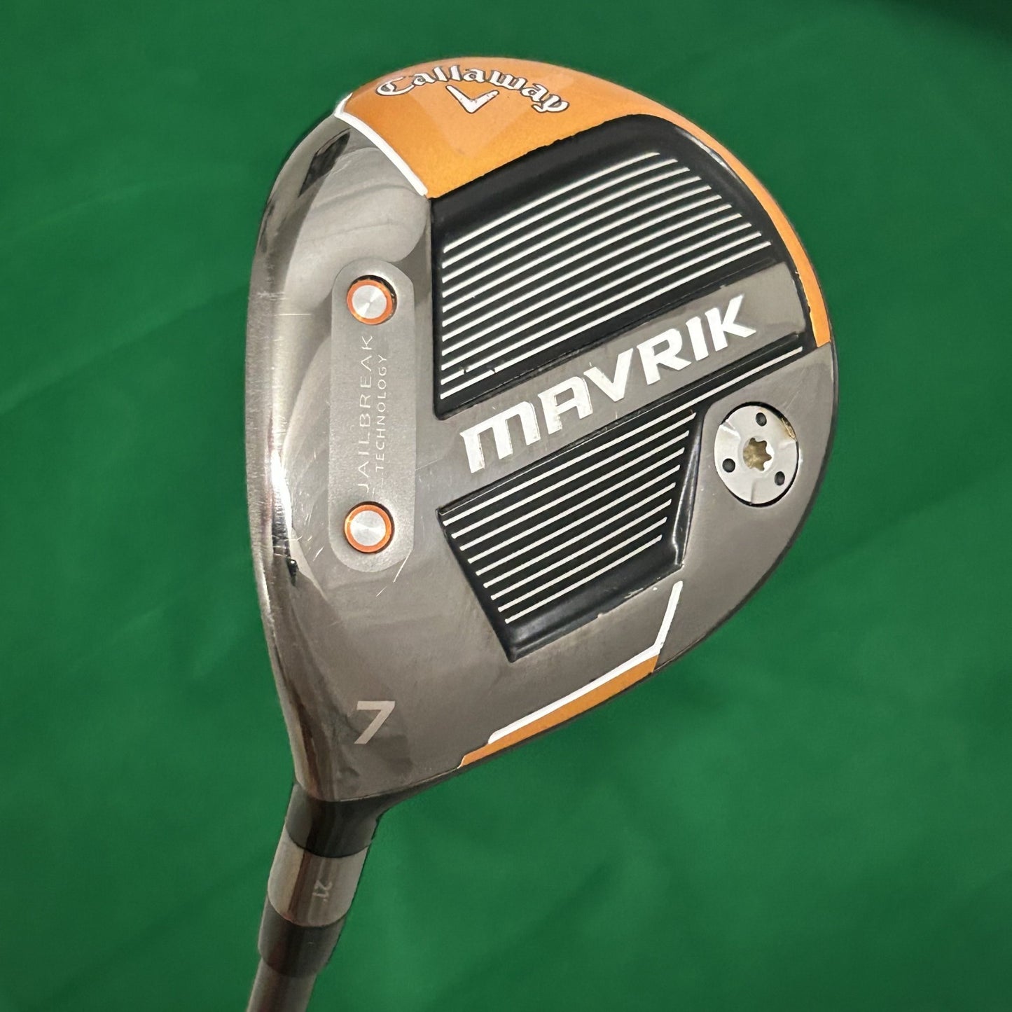 LH Callaway Mavrik 7 Wood Project X EvenFlow Riptide 60 Regular Flex Shaft