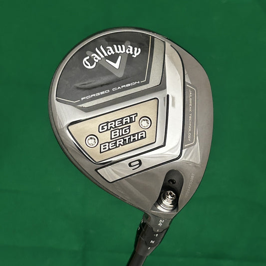 Callaway 2023 Great Big Bertha 9 Wood Mitsubishi MMT 70 Regular Flex