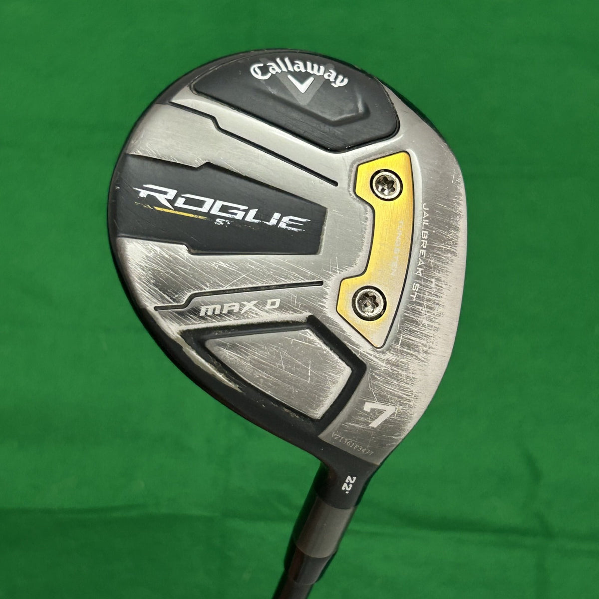 Callaway Rogue ST Max Fairway 7 Wood Project X Cypher Black 40 Senior +HC