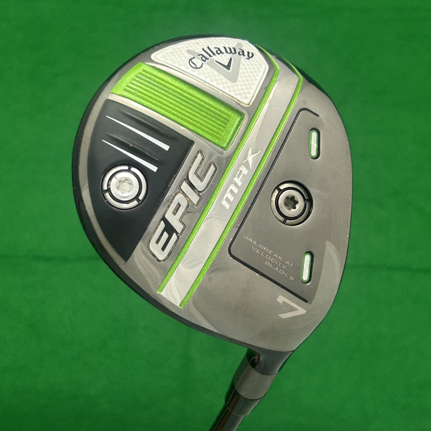 Callaway Epic Max Fairway 7 Wood Mitsubishi MMT FWY 80 Stiff +HC